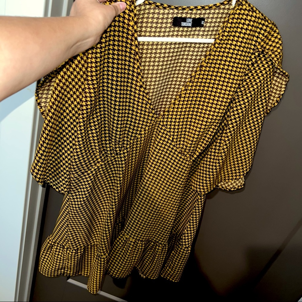 Nasty Gal Ruffle Printed Mini Dress - Picture 4 of 4